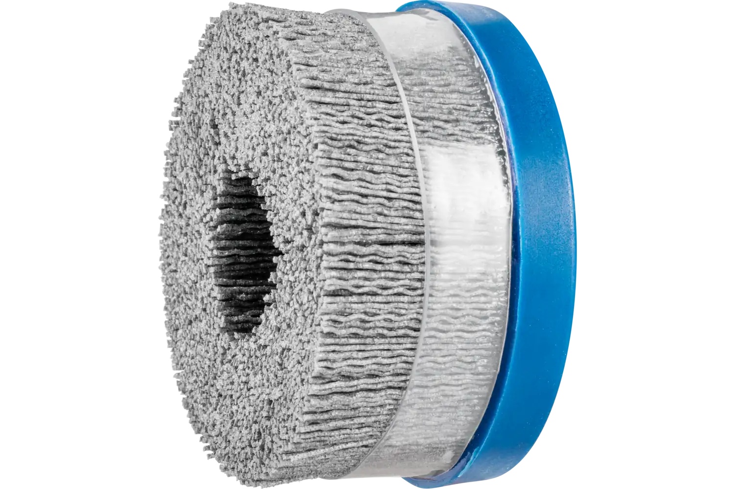 Picture of Pferd M-BRAD® Disc Brush 4" Dia. .040/80 Grit Silicon Carbide 7/8" Arbor